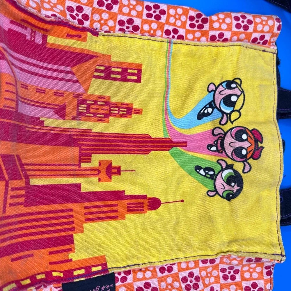 Vintage Y2K Powerpuff Girls Mini Tote Bag